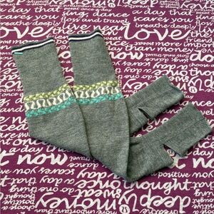 Lululemon Knit leg warmers Gray